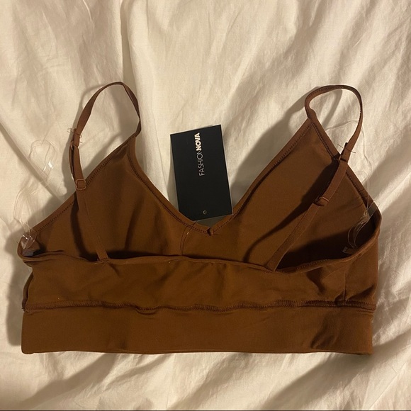 brown bralette - Picture 2 of 3